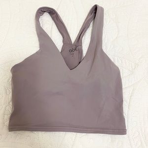 ALO Yoga Airbrush Real Bra Tank - Purple - Sz M